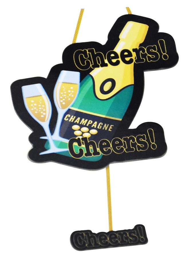 Jagmag® Champagne Bottle Pinata Birthday Pull String Pinata For Birthday Party, Pull String Bag/Champagne Bottle Khoi Bag - Image 2